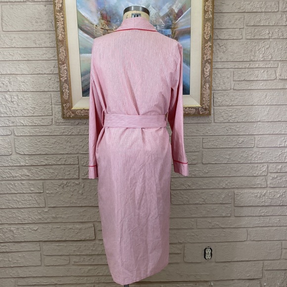 Austin Manor Vintage Men’s SeerSucker Lounging Robe - Picture 7 of 13
